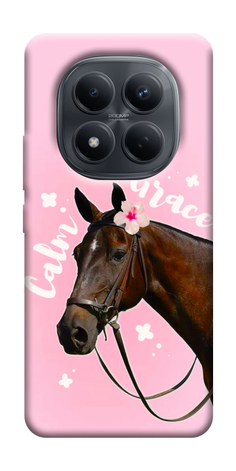 Чехол Horse with flower для Xiaomi Redmi Note 15 5G (EU)