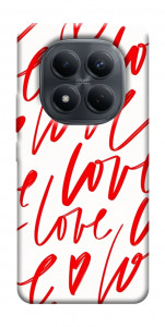Чохол Love handwriting для Xiaomi Redmi Note 15 4G (EU)