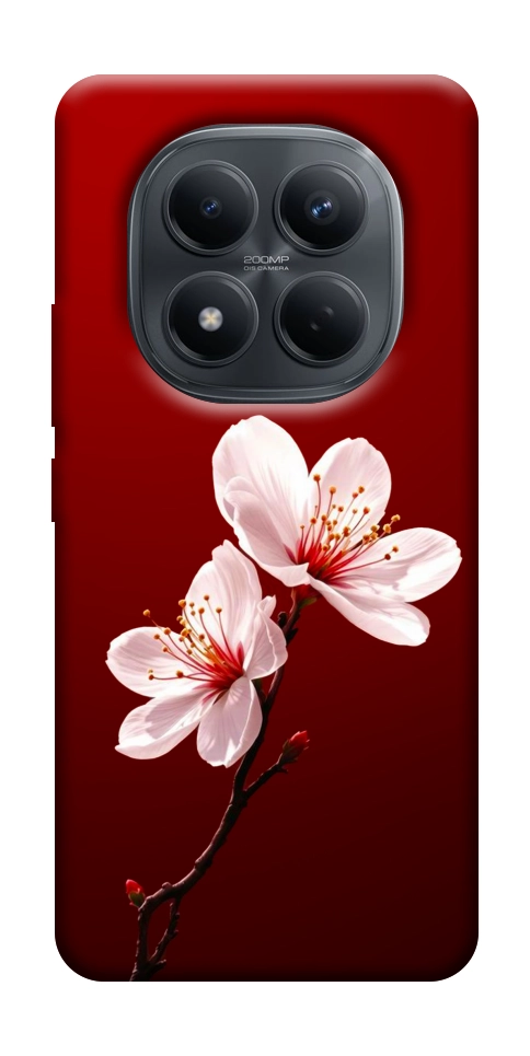 Чехол Sakura red для Xiaomi Redmi Note 15 5G (EU)