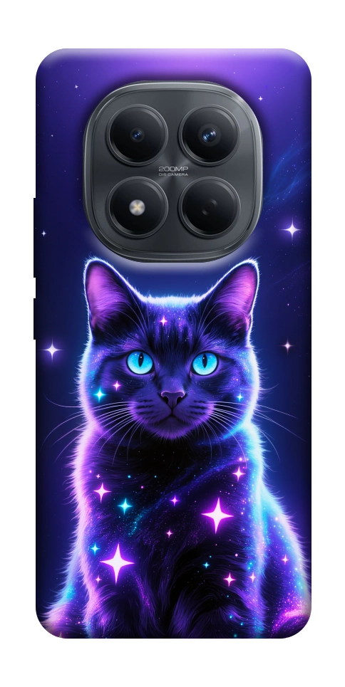 Чехол Galaxy purple cat для Xiaomi Redmi Note 15 5G (EU)