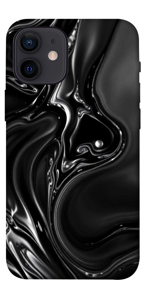 Чехол Black Liquid для iPhone 12 mini