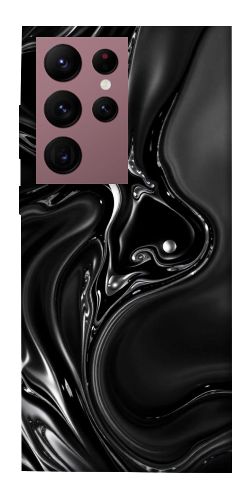 Чехол Black Liquid для Galaxy S22 Ultra