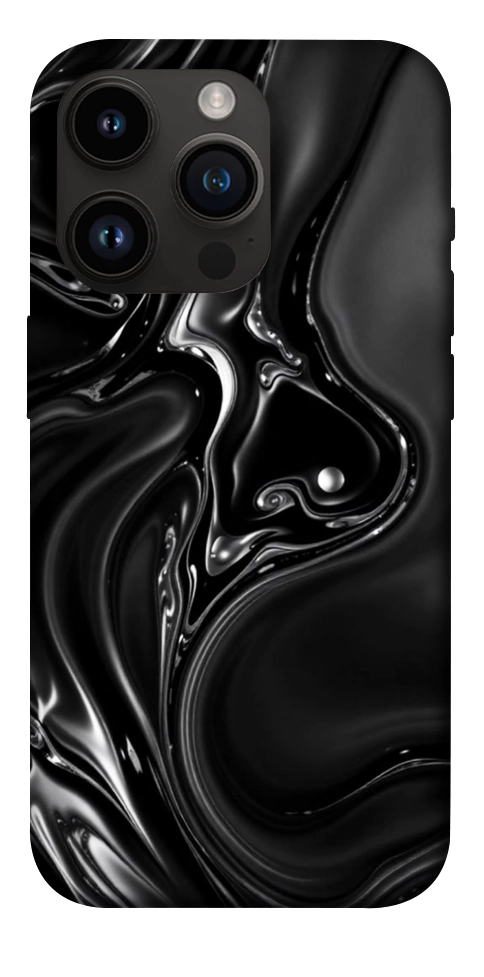 Чехол Black Liquid для iPhone 14 Pro