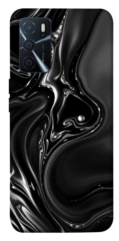 Чехол Black Liquid для Oppo A16