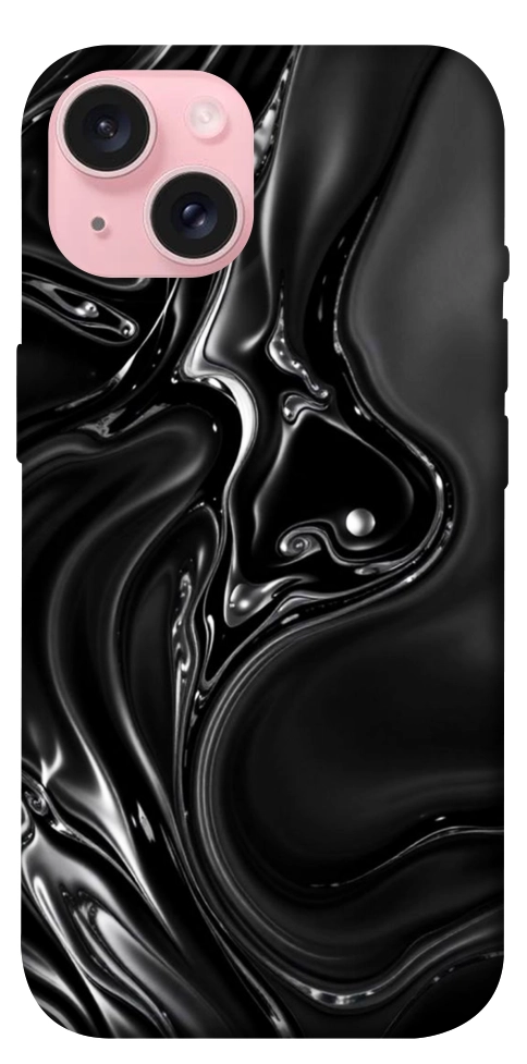Чохол Black Liquid для iPhone 15