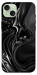 Чехол Black Liquid для iPhone 15 Plus