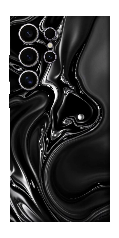 Чехол Black Liquid для Galaxy S25 Ultra