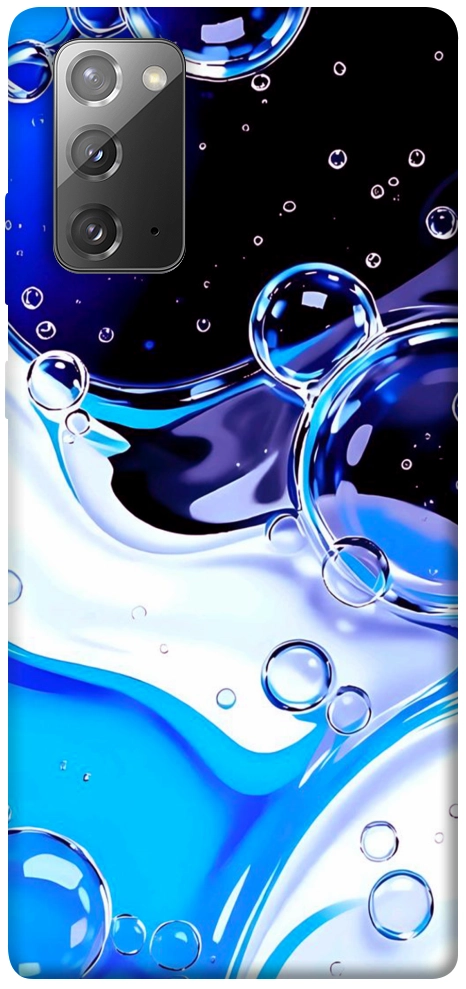 Чохол Blue Bubbles для Galaxy Note 20