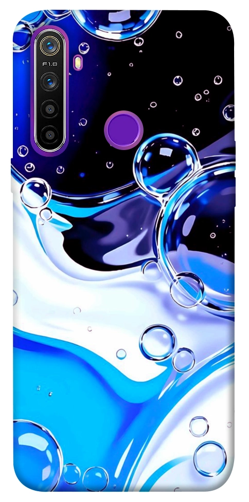 Чехол Blue Bubbles для Realme 5