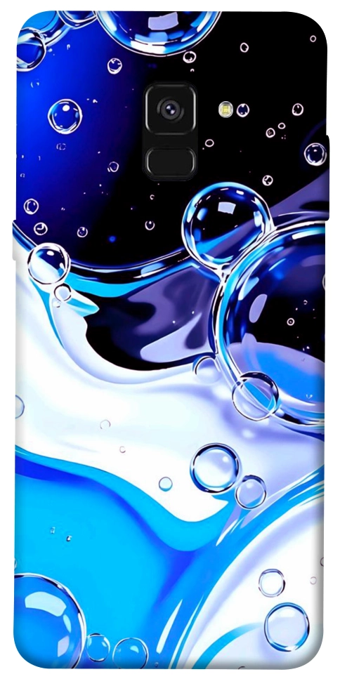Чехол Blue Bubbles для Galaxy A8 (2018)