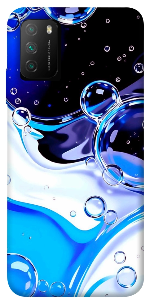 Чохол Blue Bubbles для Xiaomi Poco M3