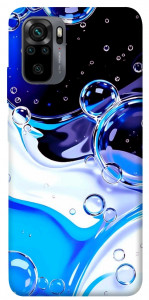 Чехол Blue Bubbles для Xiaomi Redmi Note 10