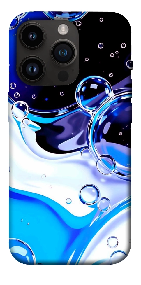 Чехол Blue Bubbles для iPhone 14 Pro