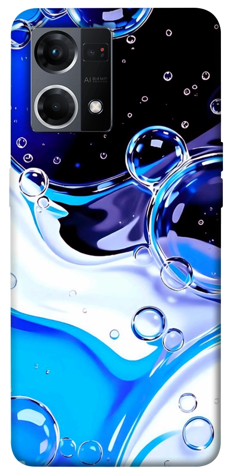 Чехол Blue Bubbles для Oppo Reno 7 4G