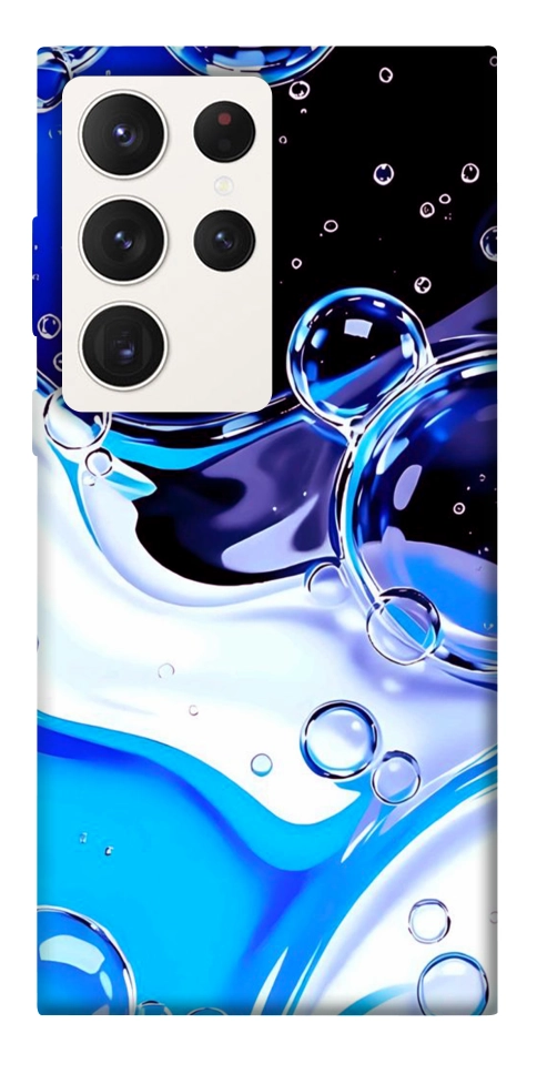 Чехол Blue Bubbles для Galaxy S23 Ultra