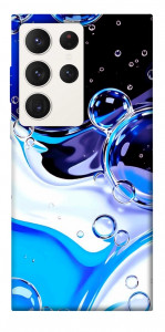 Чехол Blue Bubbles для Galaxy S23 Ultra