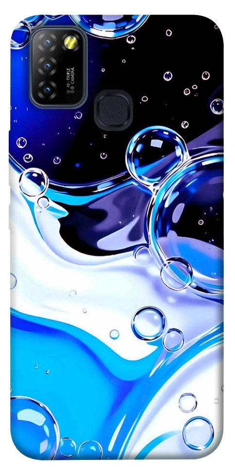 Чехол Blue Bubbles для Infinix Hot 10 Lite