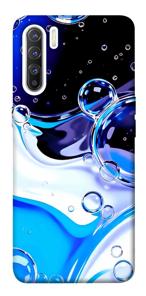 Чехол Blue Bubbles для Oppo Reno 3