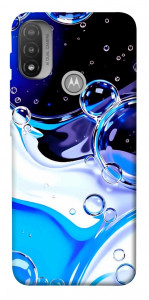 Чохол Blue Bubbles для Motorola Moto E20