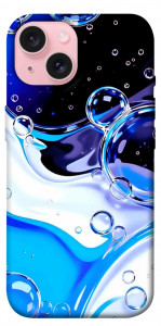 Чехол Blue Bubbles для iPhone 15