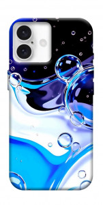 Чехол Blue Bubbles для iPhone 16