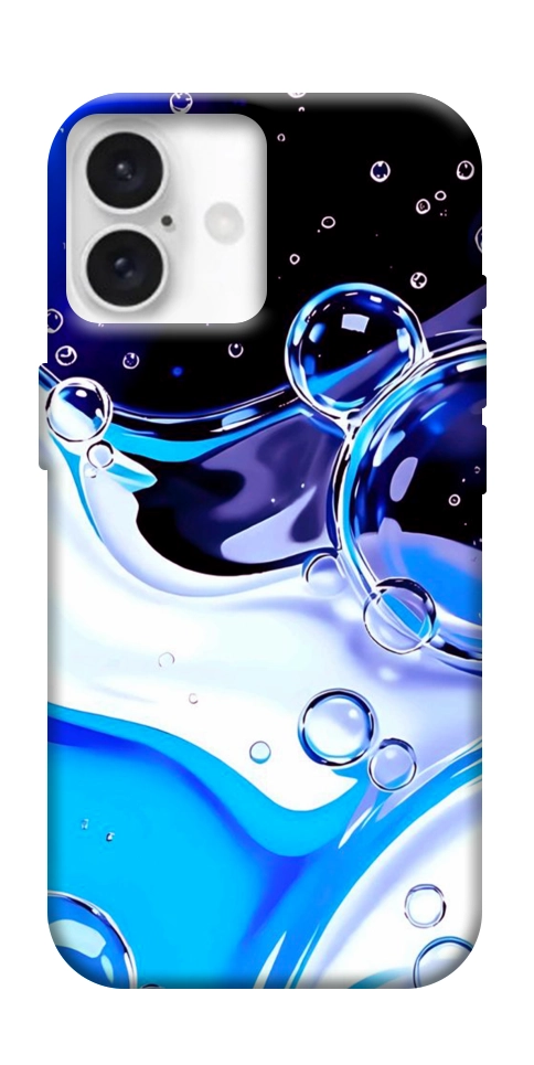 Чехол Blue Bubbles для iPhone 16 Plus