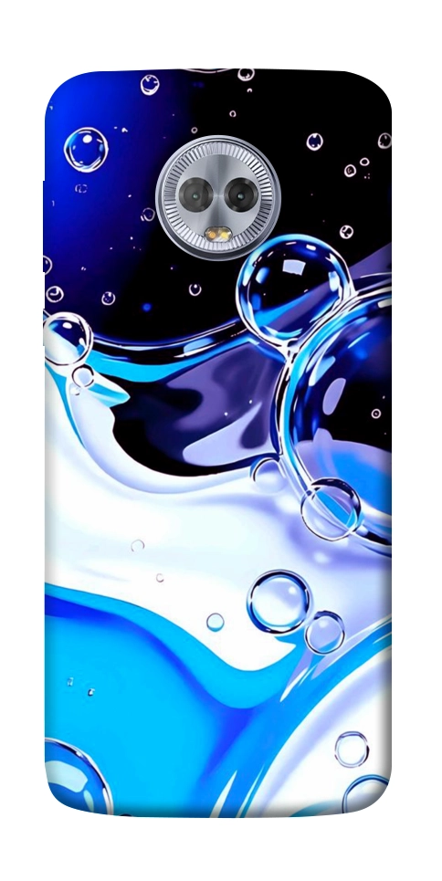 Чохол Blue Bubbles для Motorola Moto G6 Plus