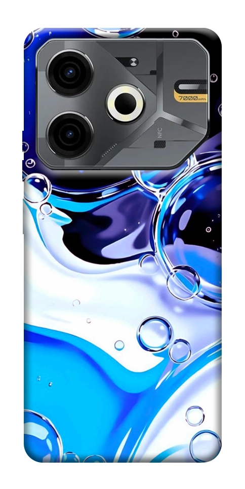 Чехол Blue Bubbles для TECNO Pova 6 Neo (LI6)