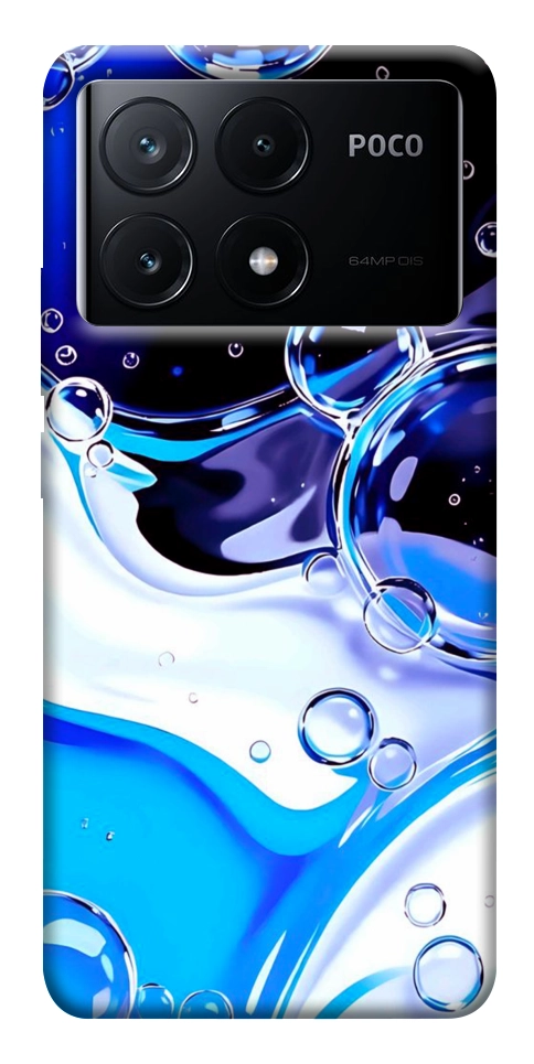 Чехол Blue Bubbles для Xiaomi Poco X6 Pro