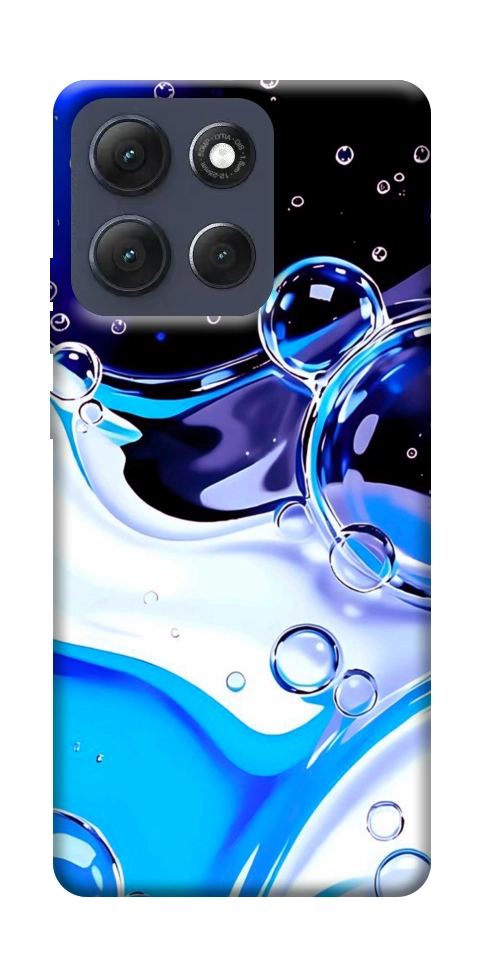 Чехол Blue Bubbles для Motorola Moto G86 Power