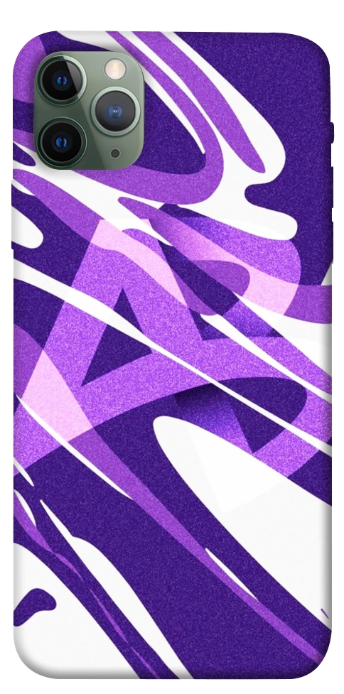 Чехол Purple Abstract для iPhone 11 Pro Max