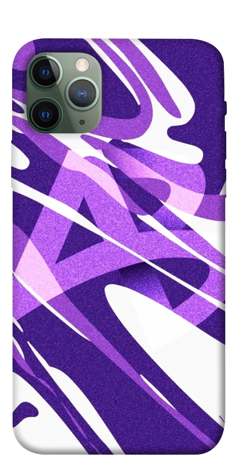 Чехол Purple Abstract для iPhone 11 Pro