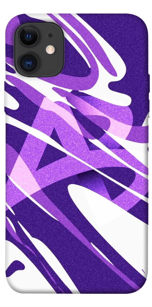 Чохол Purple Abstract для iPhone 11