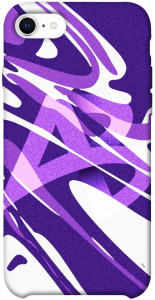 Чохол Purple Abstract для iPhone SE (2020)