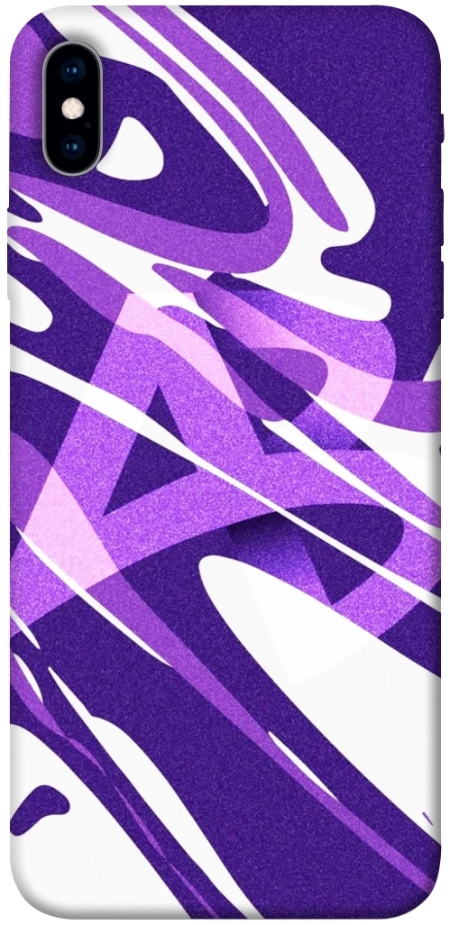 Чехол Purple Abstract для iPhone XS Max
