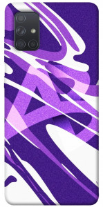 Чехол Purple Abstract для Galaxy A71 (2020)