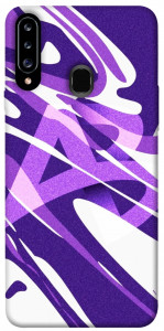 Чохол Purple Abstract для Galaxy A20s (2019)