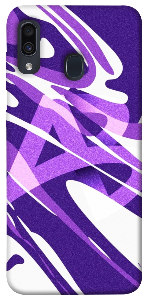Чехол Purple Abstract для Galaxy A30 (2019)