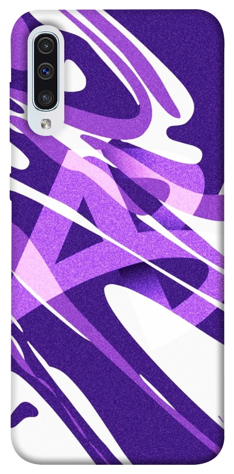 Чехол Purple Abstract для Galaxy A50 (2019)