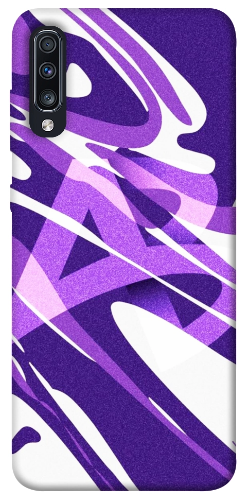 Чехол Purple Abstract для Galaxy A70 (2019)