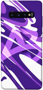 Чехол Purple Abstract для Galaxy S10 Plus (2019)