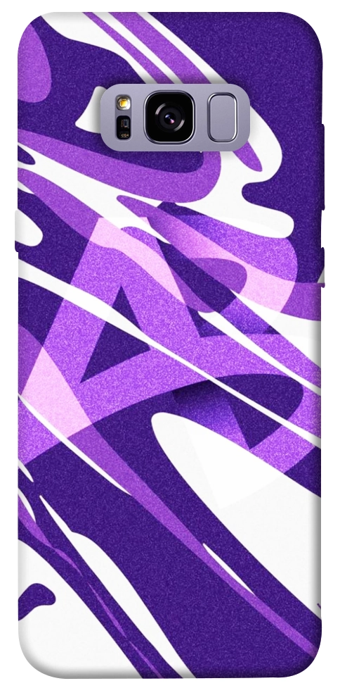 Чехол Purple Abstract для Galaxy S8+