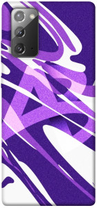 Чохол Purple Abstract для Galaxy Note 20