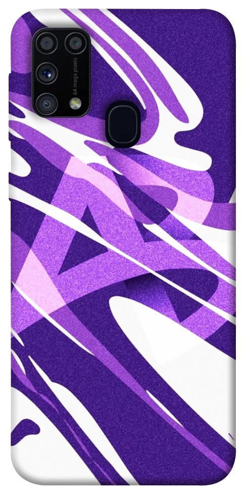 Чохол Purple Abstract для Galaxy M31 (2020)