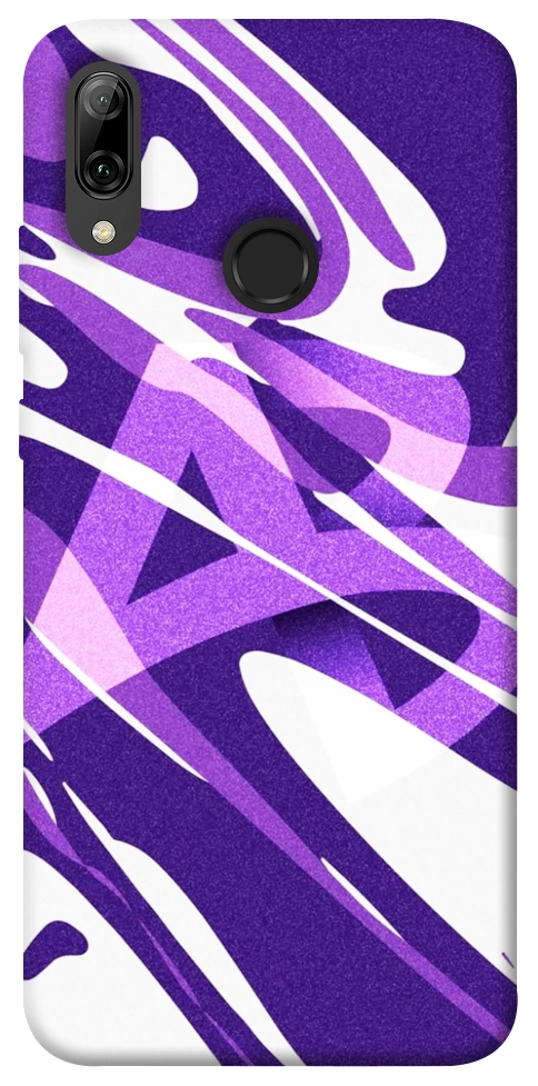 Чехол Purple Abstract для Huawei P Smart (2019)
