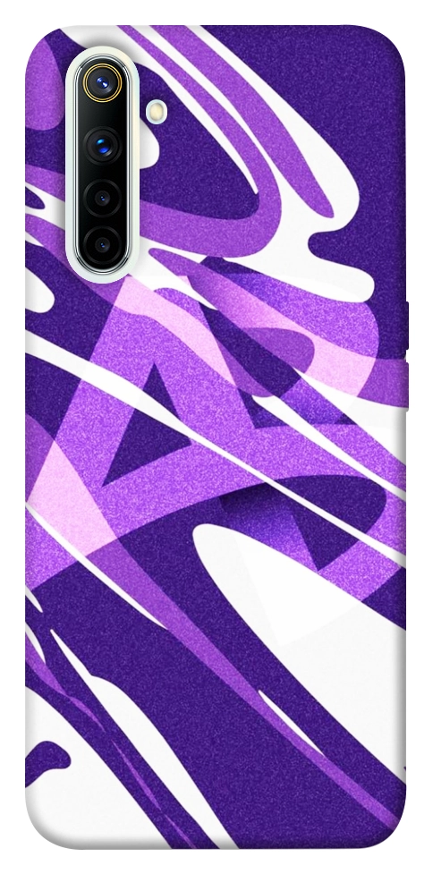 Чохол Purple Abstract для Realme 6