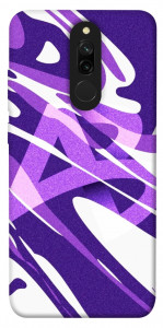 Чохол Purple Abstract для Xiaomi Redmi 8