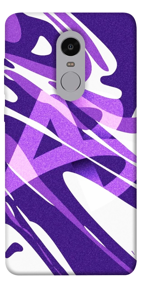 Чехол Purple Abstract для Xiaomi Redmi Note 4X