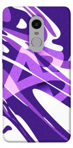 Чохол Purple Abstract для Xiaomi Redmi Note 4X