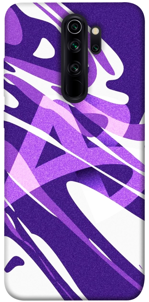 Чехол Purple Abstract для Xiaomi Redmi Note 8 Pro